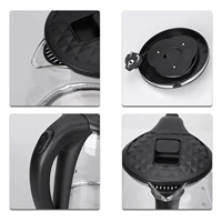 2L  Glass Kettle With 2000W Kitchen Appliances Keep Warm   Boiling Tea Pot 110-220V Hot water kettle electric Tea infuser Xaomi 1