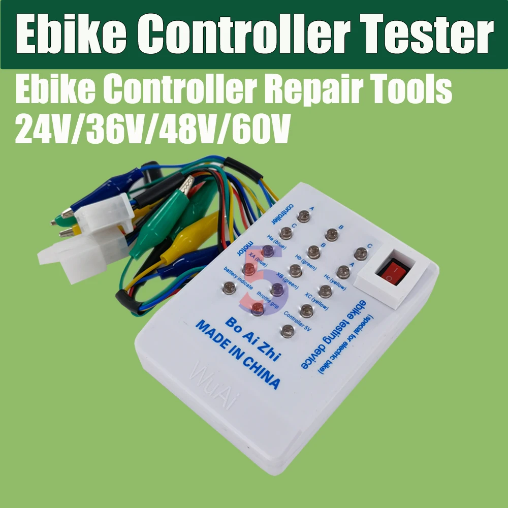 EbikeControllerTools24V36V48V60VMotorControllerTester