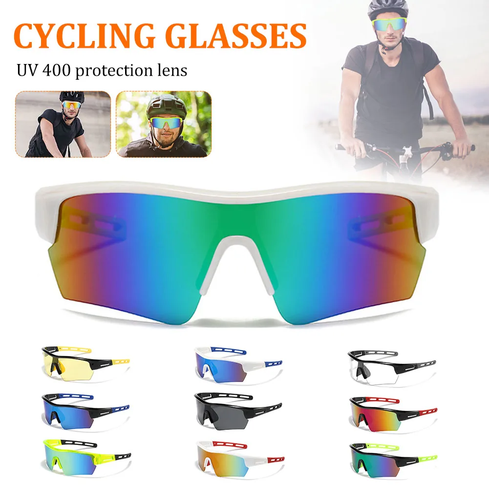 

Cycling Sunglasses UV400 Protection Windproof Outdoor Sports Sunglasses MTB Road Riding Eyewear Goggles For Men Women