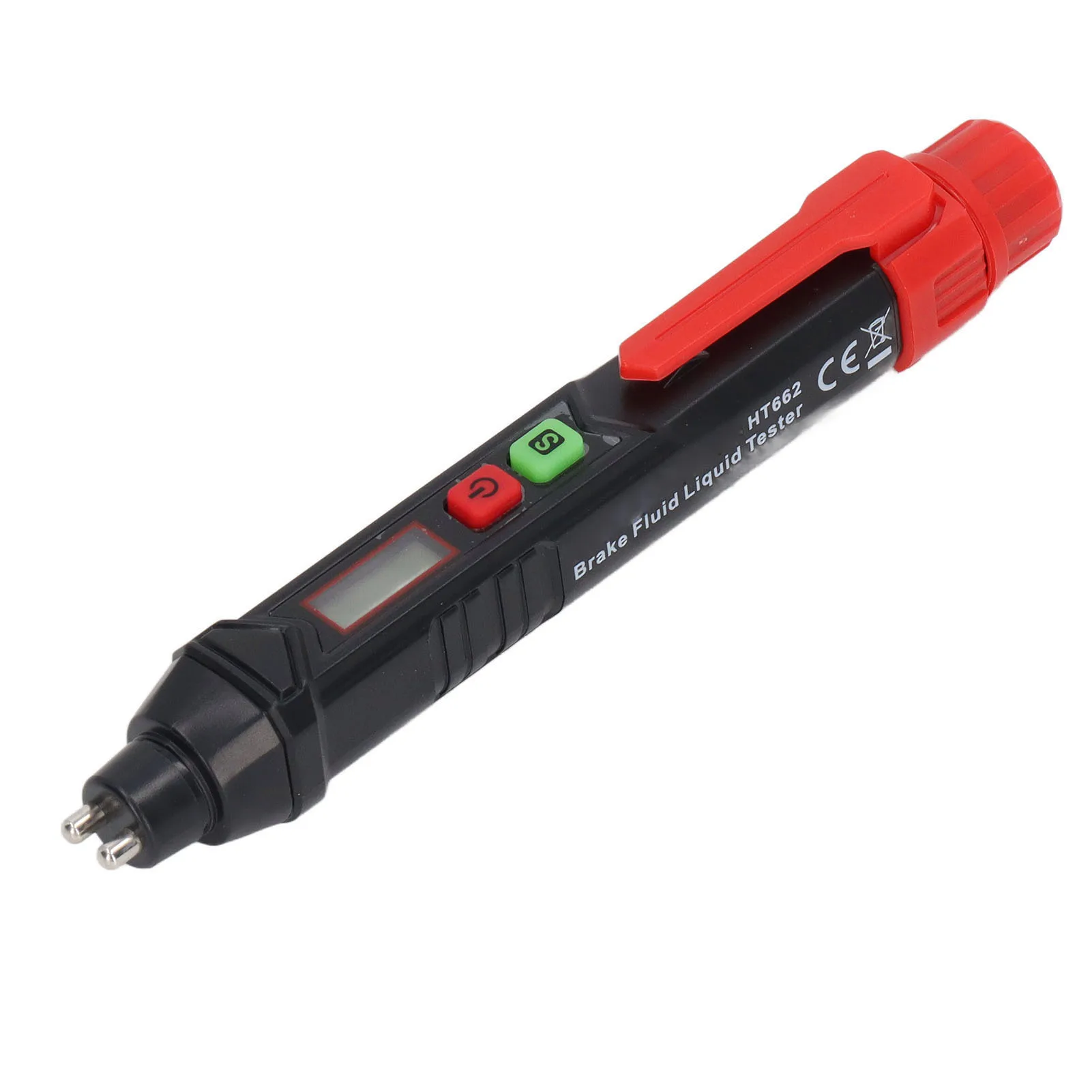 Vehicle Oil Moisture Detector ABS 0%‑4% Water Content Quick Distinguish Brake Fluid Liquid Tester High Accuracy for Automotive
