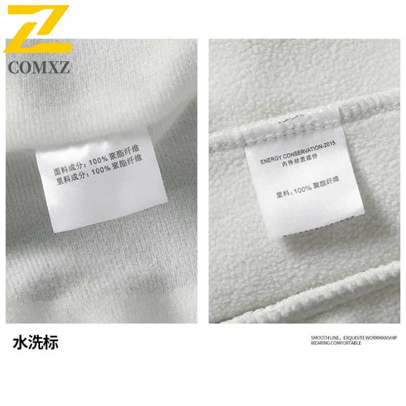 COMXZ Men Winter New Jacket Comfort Outdoor Travel Cold Proof Coat Premium Hooded Design Trekking Wind Resistant Warm Clothing