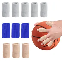 10pcs Elastic Sports Finger Sleeves Arthritis Support Finger Guard Outdoor Basketball Volleyball Finger Protection 1