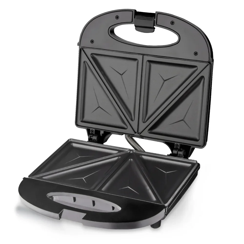 110V 220V household Portable double-sided heating Waffle Maker Breakfast Triangle Toaster Non Stick Sandwich Machine Maker 4