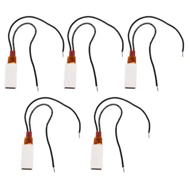 5Db 220 V Ptc Fűtőelem Gyors Fűtés Hőálló Kerámia Termosztát - Image 3