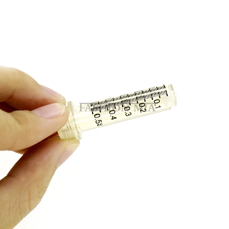 0.5ML Disposable No Needle Ampoule Head Syringe For Lip Enhancement Injection Wrinkle Removal Filler Hyaluron Pen Mesotherapy