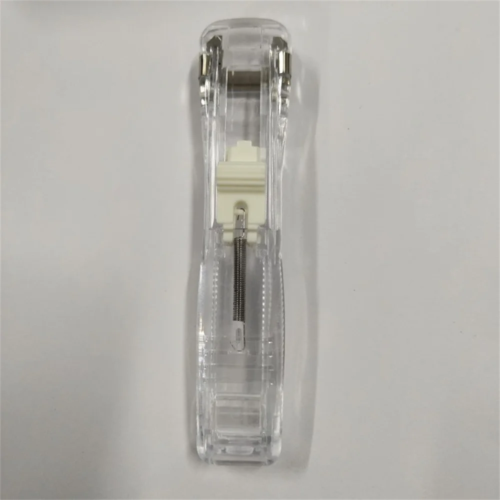 Push Stapler Hand Stapler Hand Clamp Stapler Portable Clip Stapler Paper Pusher Set Backup Clamping File Folder Fast Clam Clip Dispenser Push