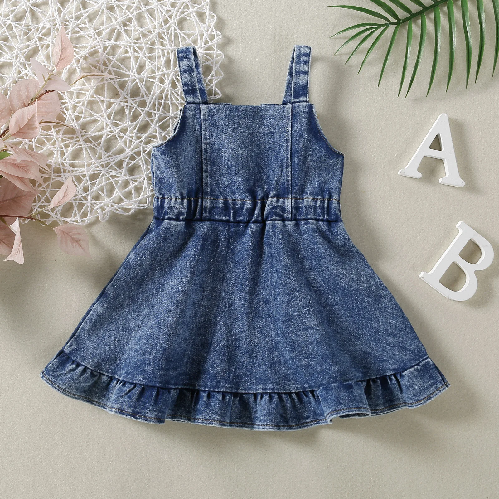 Mezclilla Vestidos De Jean Para NiÃ±as Grandes YUBAOBEI Moda Jean