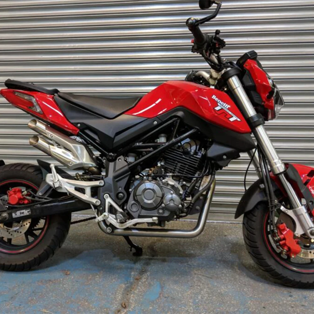 High-Performance Full System Exhaust for Motorcycle