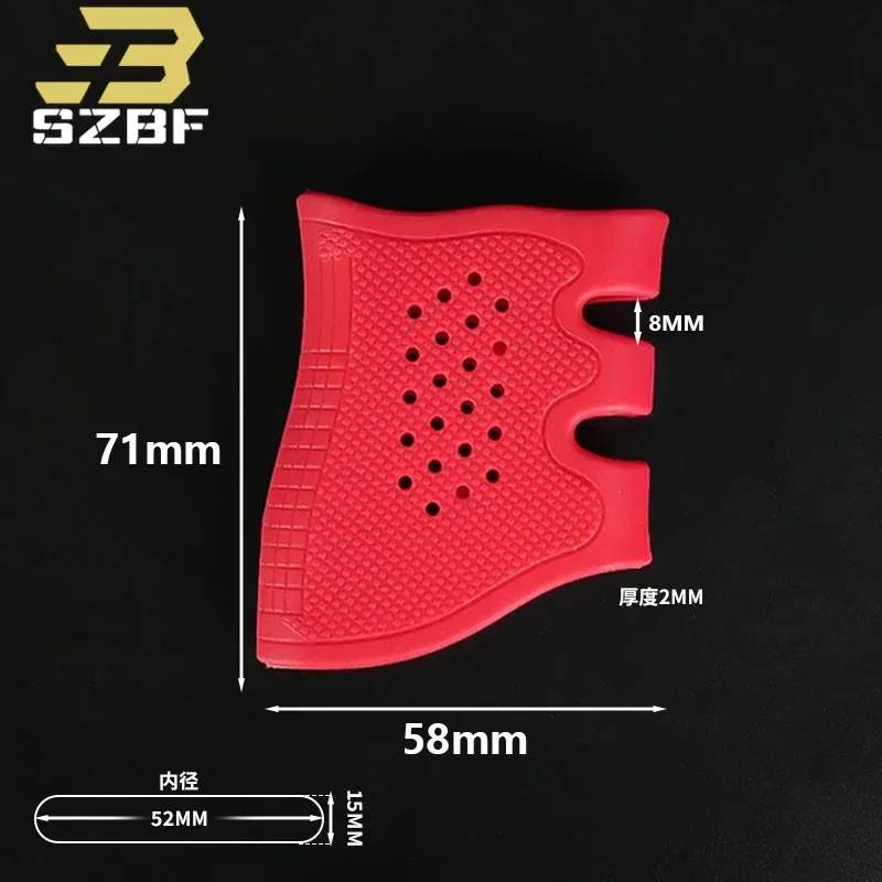 Tactical Rubber Grip Cover Handle Glove Fit AR15 HK416 G17 G18 G19 Weapon Anti Slip Protect Cover Airsoft Hunting Accessories gun accessories rubber grip sleeve rubber grips