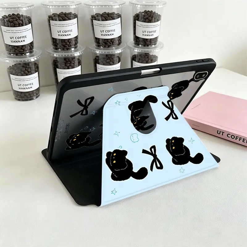 360 Degree Rotating Flip Book Case