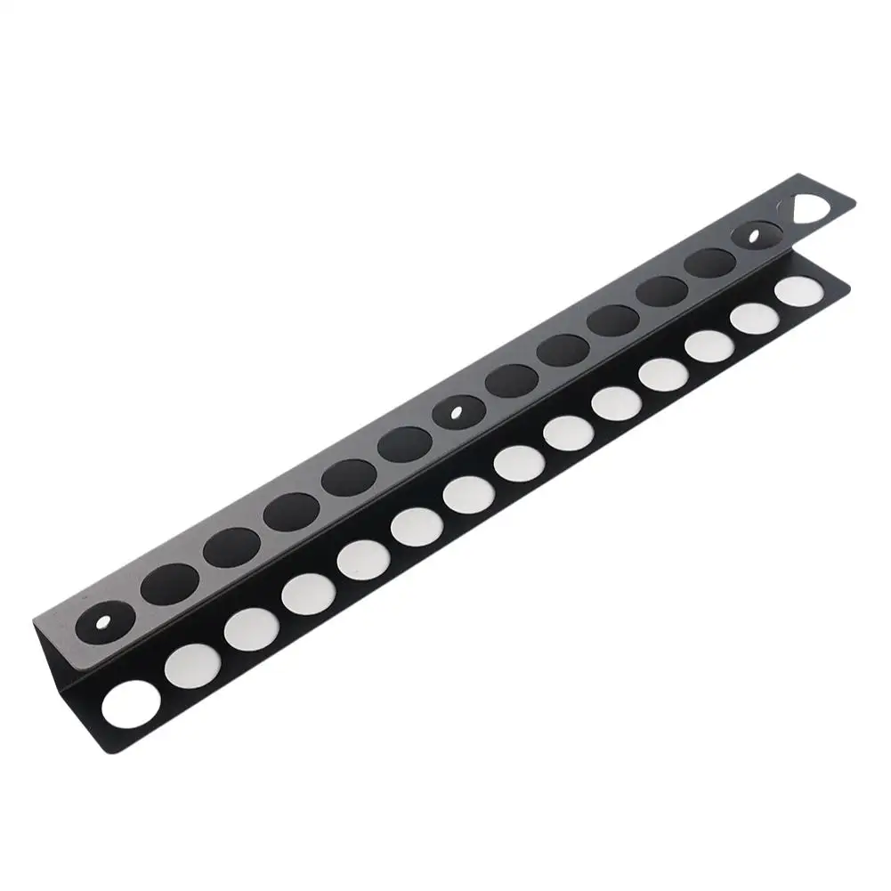 Screwdriver Organizer Tool Wall-mounted 14-hole Hardware Tool Storage For Hex Cross Screw Driver RC Tools Storage Base Stand