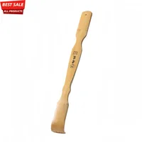 Long Handle Bamboo Back Scratcher Portable Head And Body Massage Tool For Itch Relief - Image 5