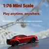 Turbo Racing C75 1/76 Drift Rc Car Toy Car Track New Upgraded Flat Sports Car Full Scale Professional Toy Remote Control Model C 6