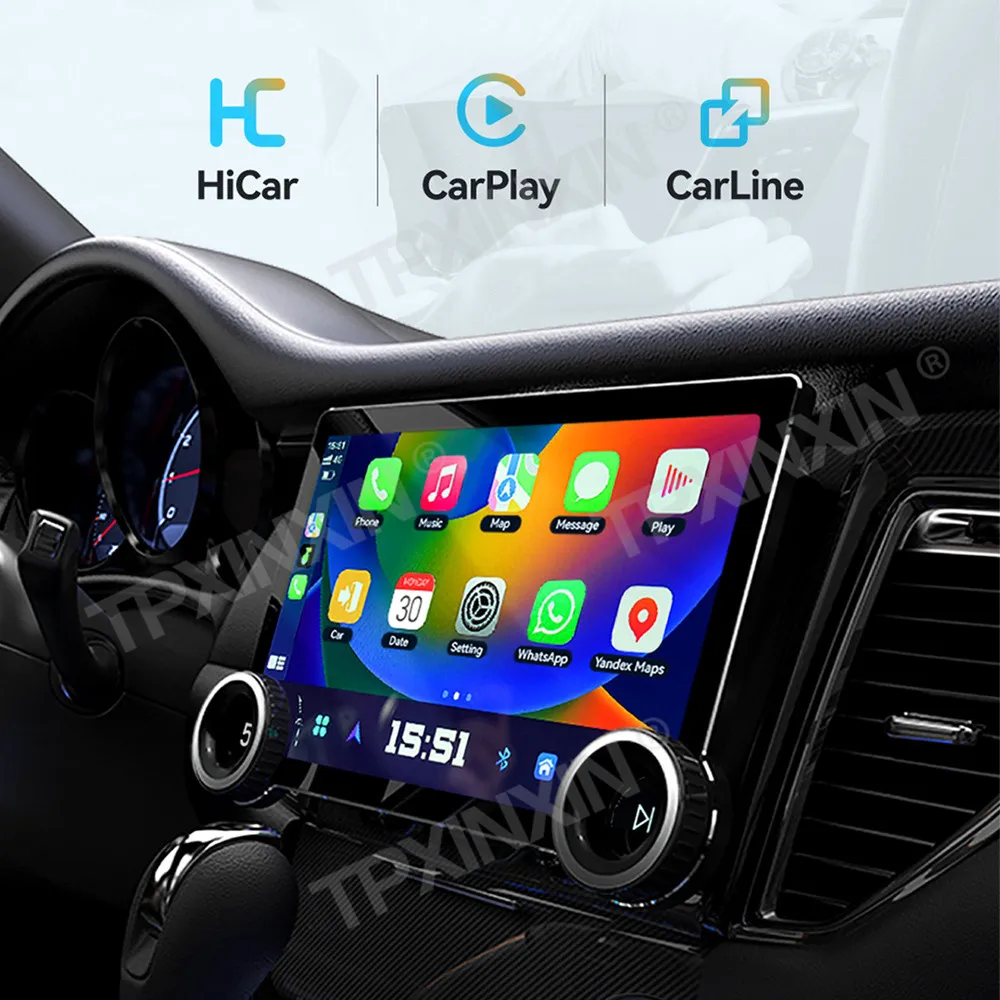 11,8 Zoll für die meisten Automodelle Multimedia-Player Autoradio 6g 128g Hicar Carplay Carline Core DSP-Player 2k Qled Head Unit