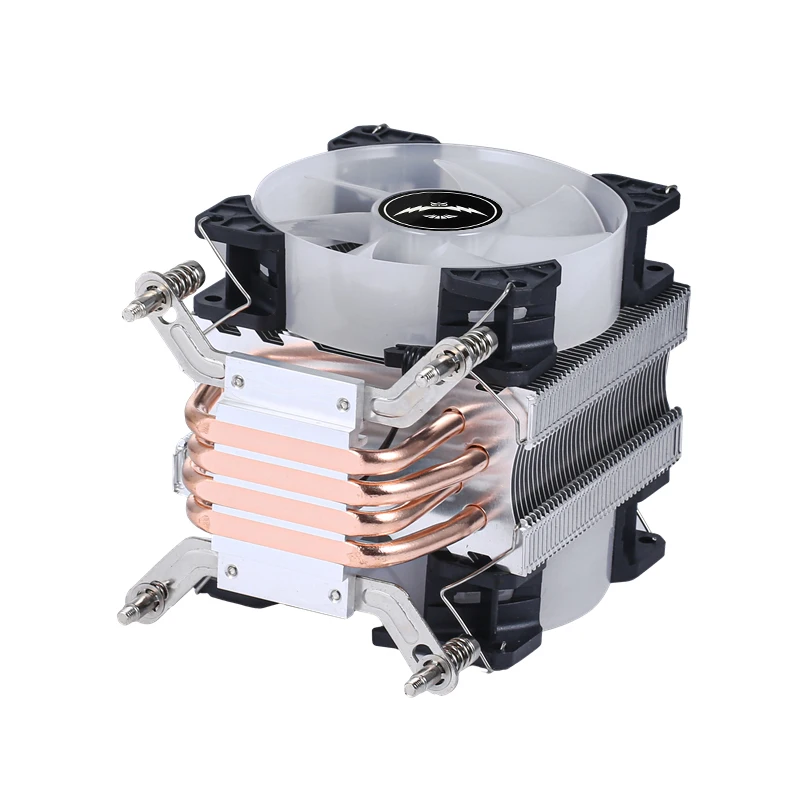 4 Heat Pipes CPU Cooler For Intel LGA 2011 X79 X99 PC Motherboard i5 i7 Processor Air-cooled 90mm Quiet Cooling Fan 3pin 4Pin