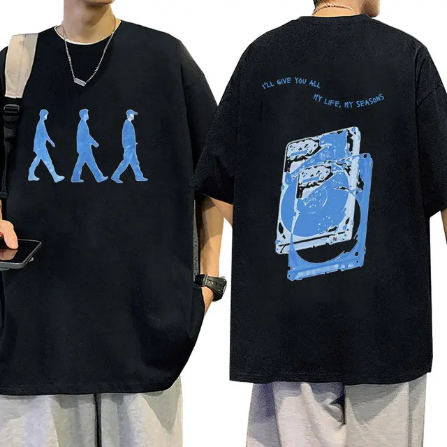 Wave To Earth flaws and all tour Tシャツ L Wave To Earth Merch Tee Men Ladies Fashion Summer T-Shirt