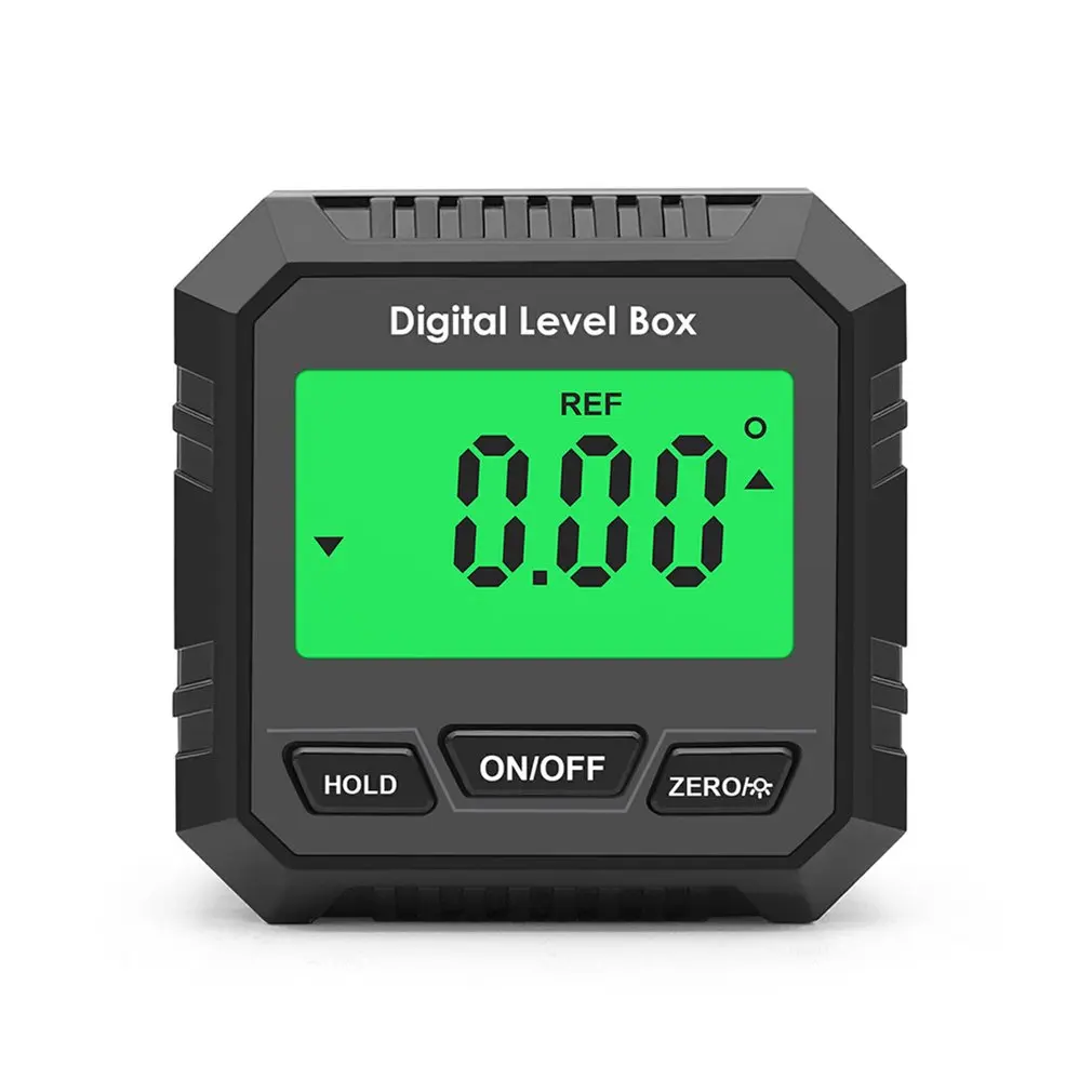 Digital Level Box Goniometro Angolo Finder 90 Gradi Indicatore Di Livello Inclinometro Conico Con Retroilluminazione A Base Magnetica