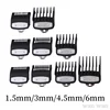 1.5mm 3mm 4.5mm 6mm Limit Comb For Wahl Electric Clipper Hair Clippers Guard Barber Shop Professional Cutting Guide Comb Y0731 1