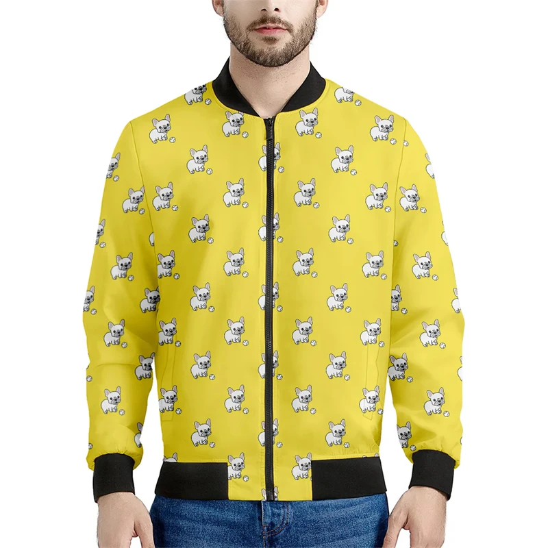 thumbnail image 1 of Chaquetas de béisbol con estampado gráfico de moda para hombre, chaqueta bomber con estampado 3D de manga larga, tendencia de primavera y otoño, abrigo deportivo informal para niños, 1 of 5