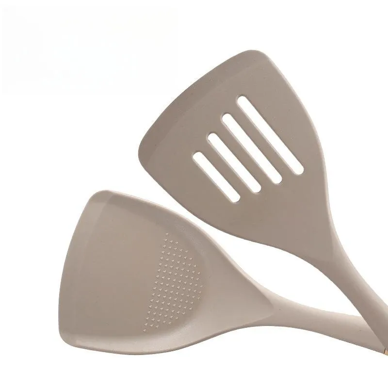 4-pc Silicone Kitchen Utensils Set with Wooden Handle, kitchen utensils set