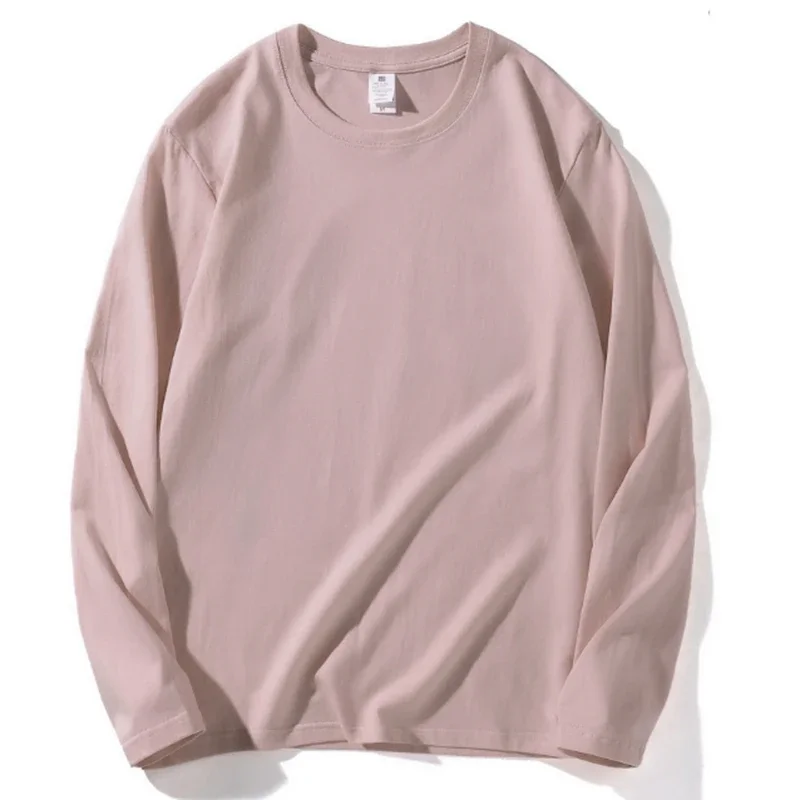 Neue Herbst Frauen lässig tägliche Unterwäsche Langarm Tops Dame bequeme Baumwoll kleidung weibliche prägnante vielseitige lose T-Shirts – Detail 4