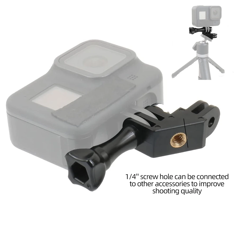 360 Degree Bracket Mount Adapter For Gopro Hero 5 4 3 2 1 Xiaomi Mijia - View #8