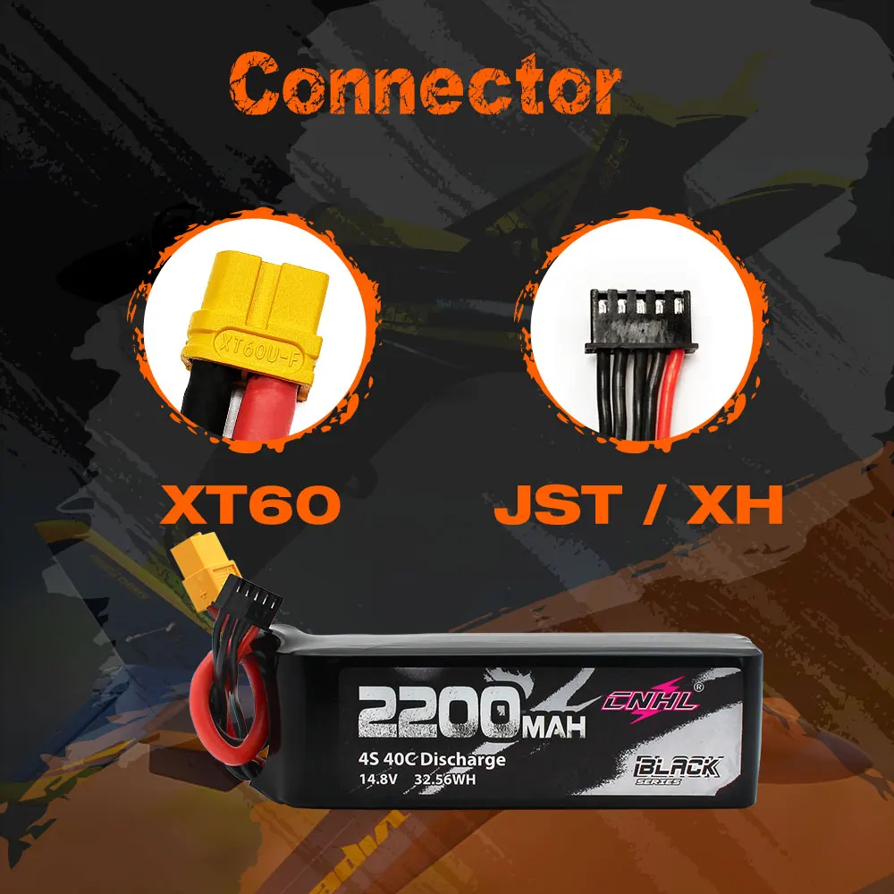 High Performance 2200mAh 4S Lipo Battery Pack
