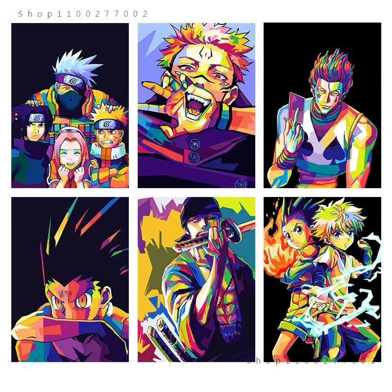 Bandai-Affiches de peinture sur toile Anime NarAAOne Piece, Zoro, Luffy, Art mural, décoration de la maison, impressions, décoration de chambre d\'enfant 1 Bandai-Affiches de peinture sur toile Anime NarAAOne Piece, Zoro, Luffy, Art mural, décoration de la maison, impressions, décoration de chambre d\'enfant 1