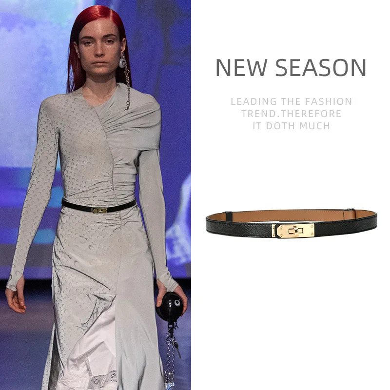 Luxury Brand Leather Women Waist Belt DesignerWomen Dress Party Cowhide  Knot Belt Gold Alloy Buckle Waistband Jeans Female Gift - AliExpress