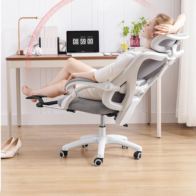 Sedia da ufficio ergonomica con poggiatesta - Mobilie Design