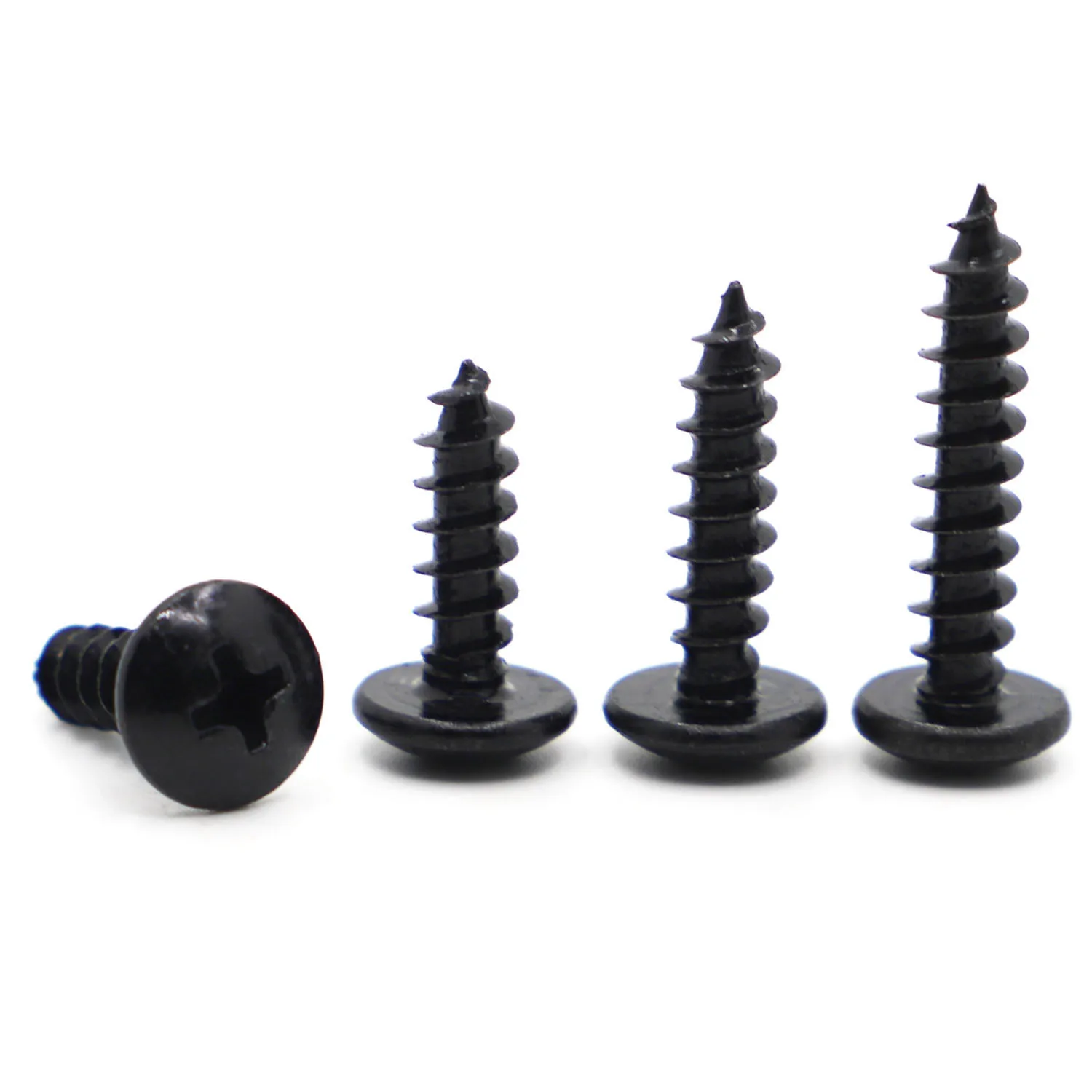 Black Oxid Truss Head Self-tapping Screw With Non-slip Tooth - Foto 6