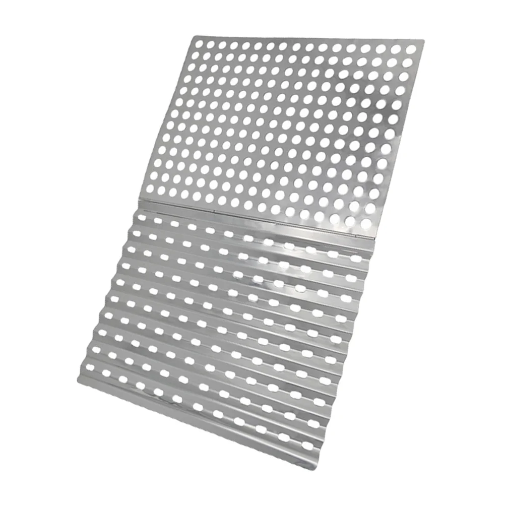 

Stainless Steel Folding Barbecue Grill Bbq Mesh Supply Heat Resistant Metal Grate Net Tool