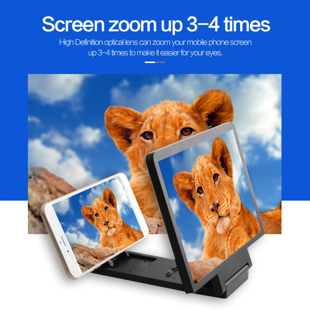 Phone Screen Magnifier for Reading Books Newspapers