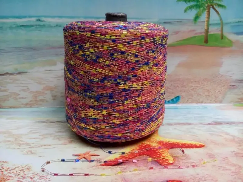 200g Gradient color fishing net thread thread Scarf cap handwork knit line yarn for knitting crochet hook yarn for crochet  ZL4 5