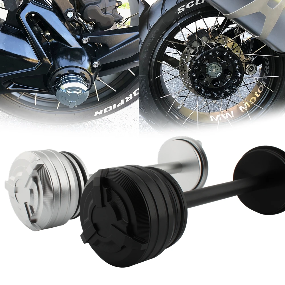 

For BMW R1200GS ADV 2007-2012 Oil Cooled 2013-2018 Rear Wheel Fork Axle Cap Crash Protector Slider Spindle Hub For R1200 S/ST/RT