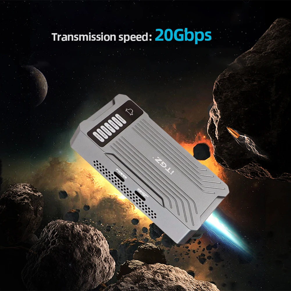     ϵ ̺ Ŭ, M.2 NVME SSD RAID ̽, ϵ ũ ڽ, 20Gbps, M Ű USB3.2 Gen2,  ƺ PC