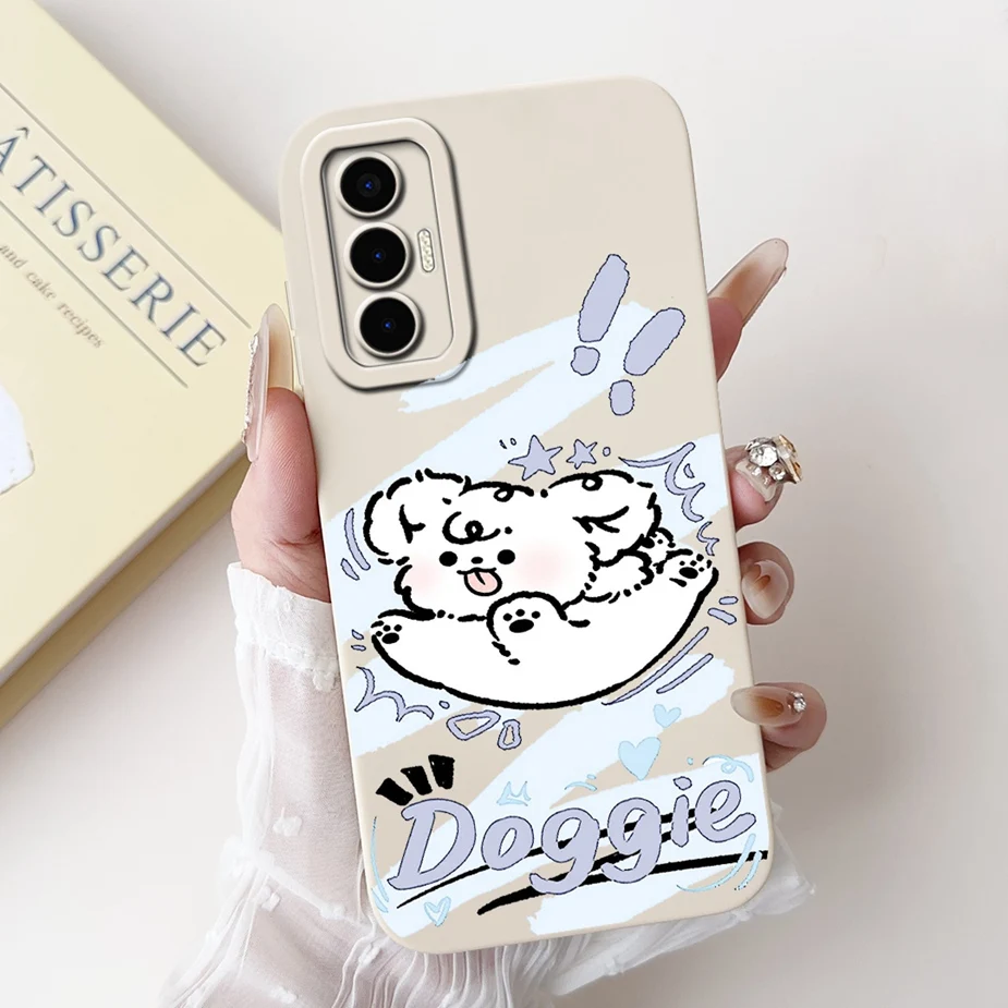 Cute Animals Cartoon Soft Silicone Phone Case - Protective Cover, 6.9'' Bumper
