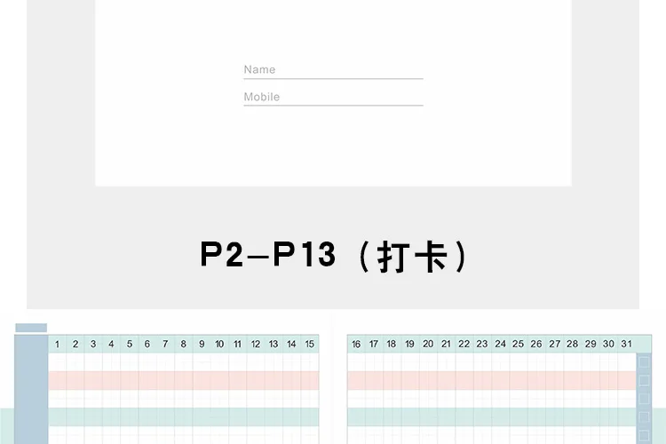 agenda planejador mensal semanal diário diário diário