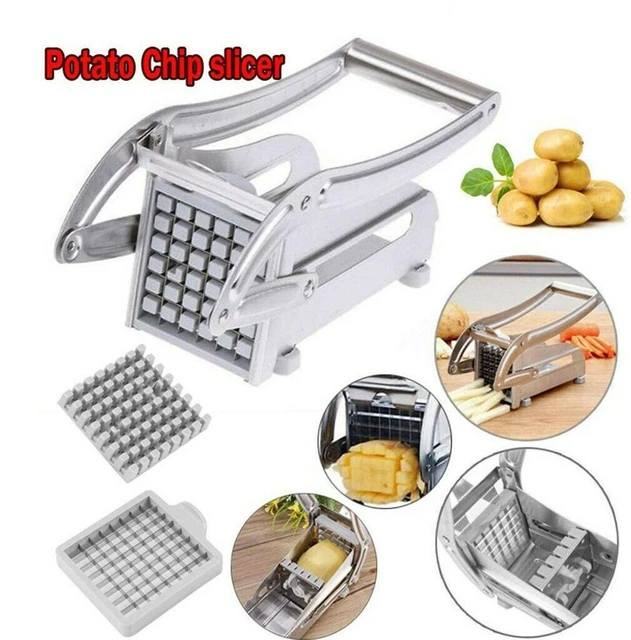 Stainless Steel Manual Potato Cutter French Fries Slicer Potato Chips Maker  Meat Chopper Dicer Cutting Machine Tools For Kitchen
