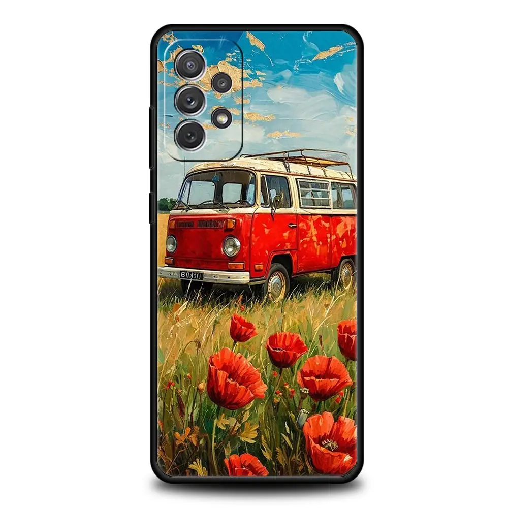Combi Van Car Outdoor Camping Phone Case Cover