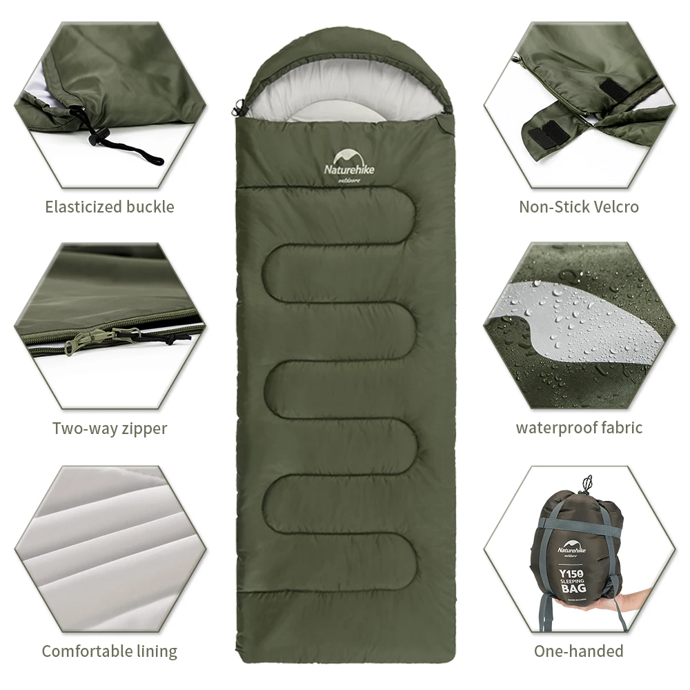 Naturehike Y150 Sleeping Bags Ultralight Cotton Sleeping