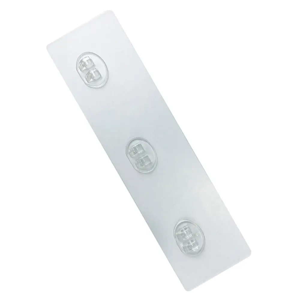 Shower Adhesive Self Adhesive Hooks Self Adhesive Wall Hooks for Replacement No Drilling Strong Transparent Adhesive Bathroom Shower Hook Corner Hanging Wall Mounted