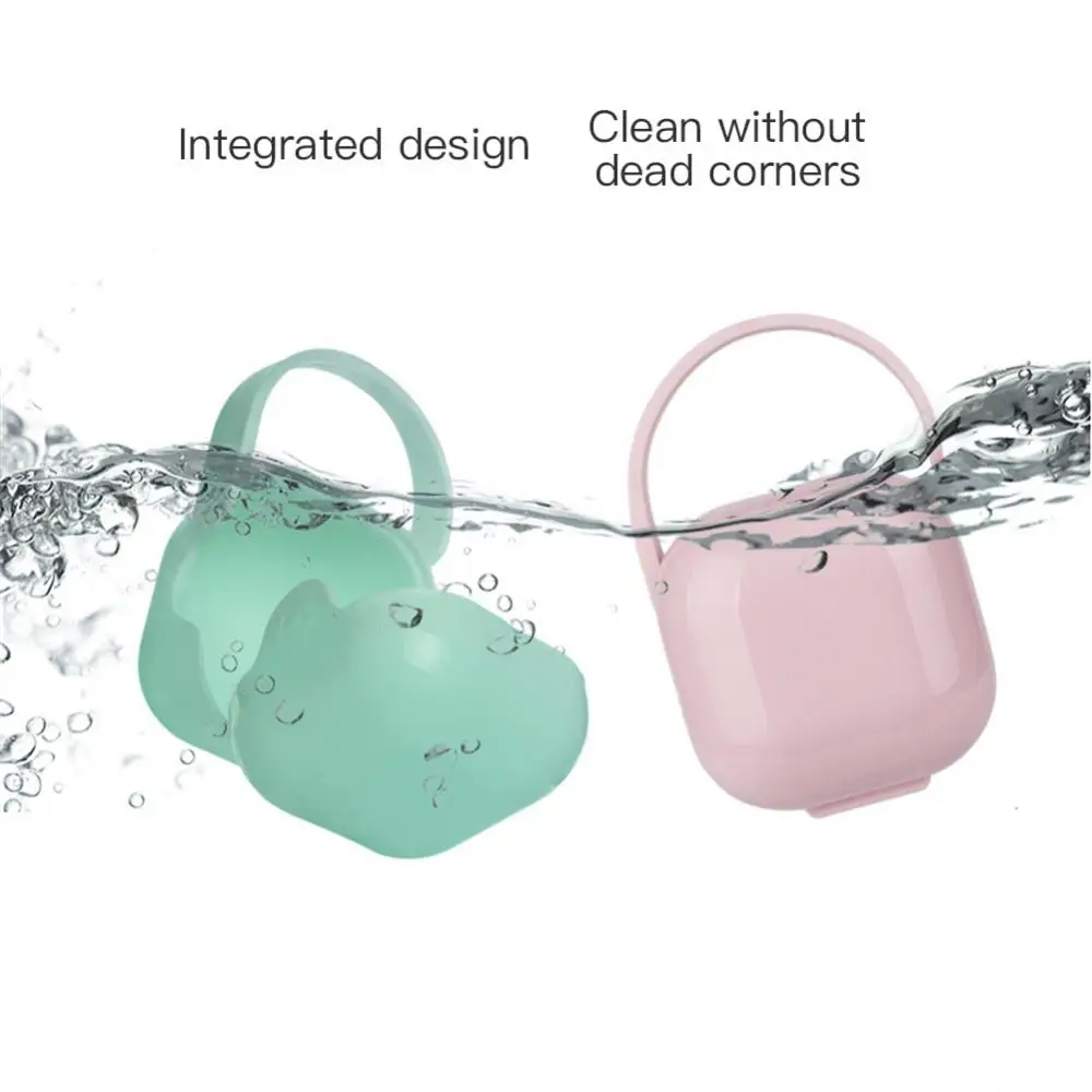 Baby Solid Pacifier Box BPA Free Infant Portable Soother Container Nipple Storage
