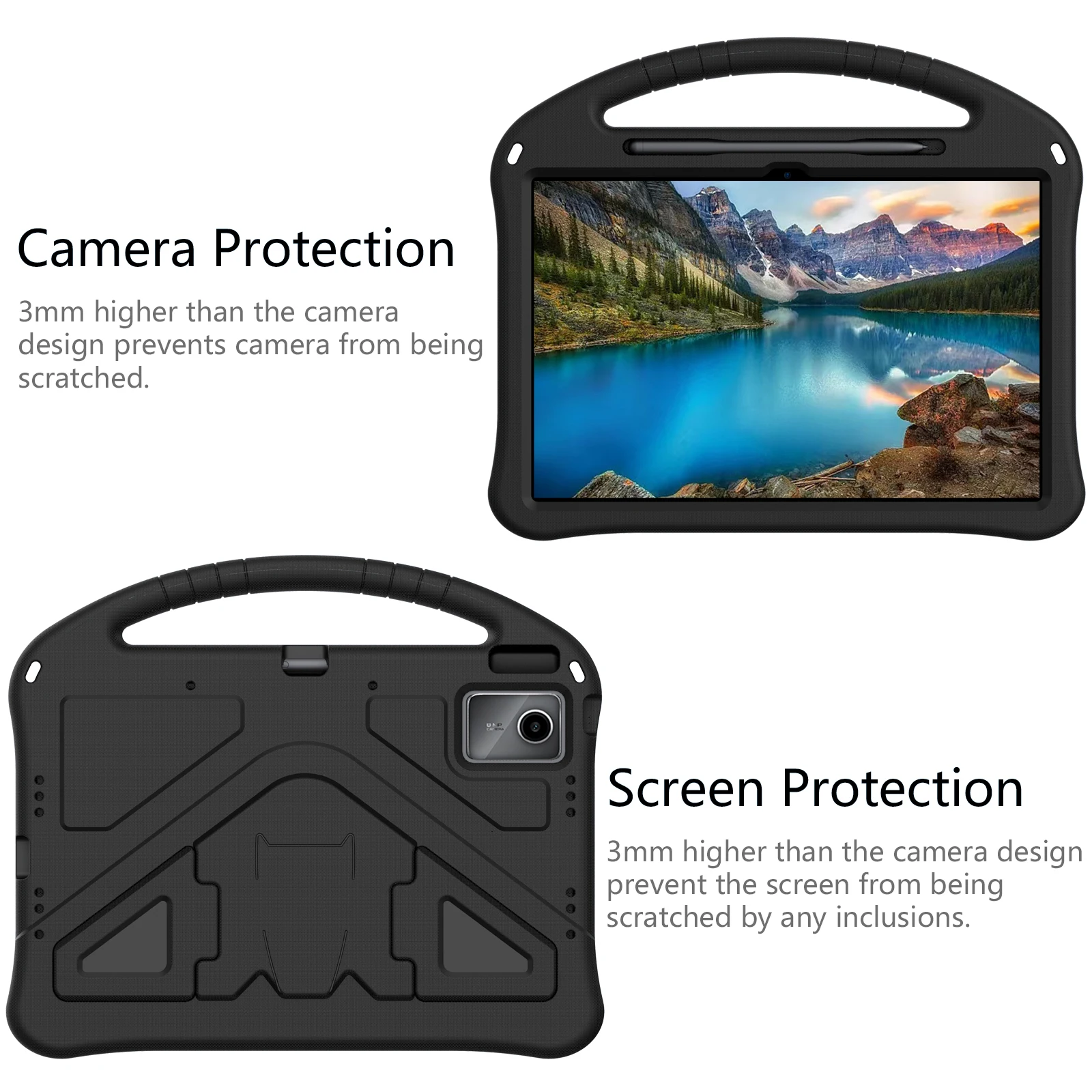 EVA Kids Protective Tablet Case with Handle and Stand