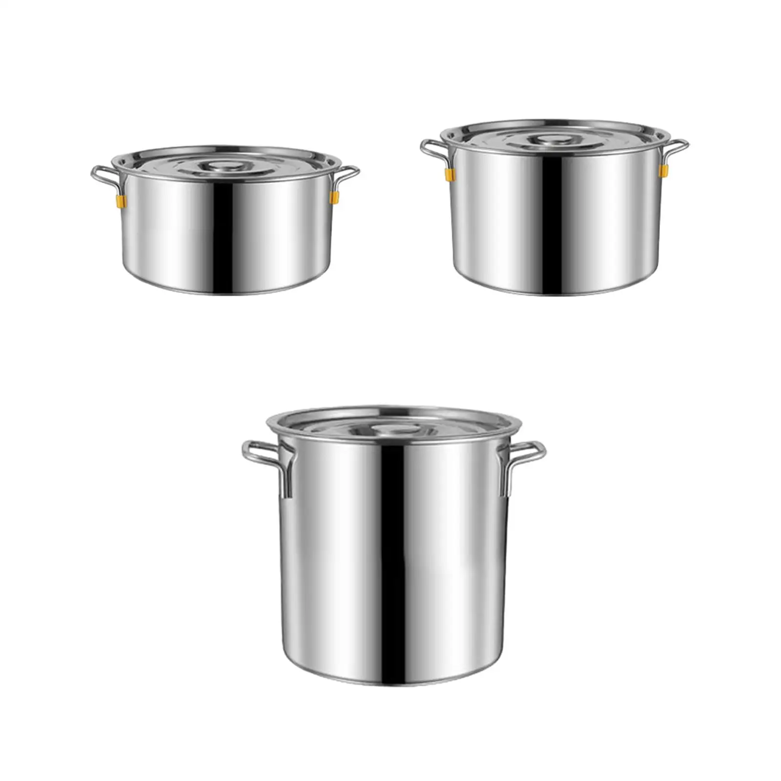 Cater Stew Soup Boiling Pan Suitable for All Stoves Easy to Clean Multipurpose