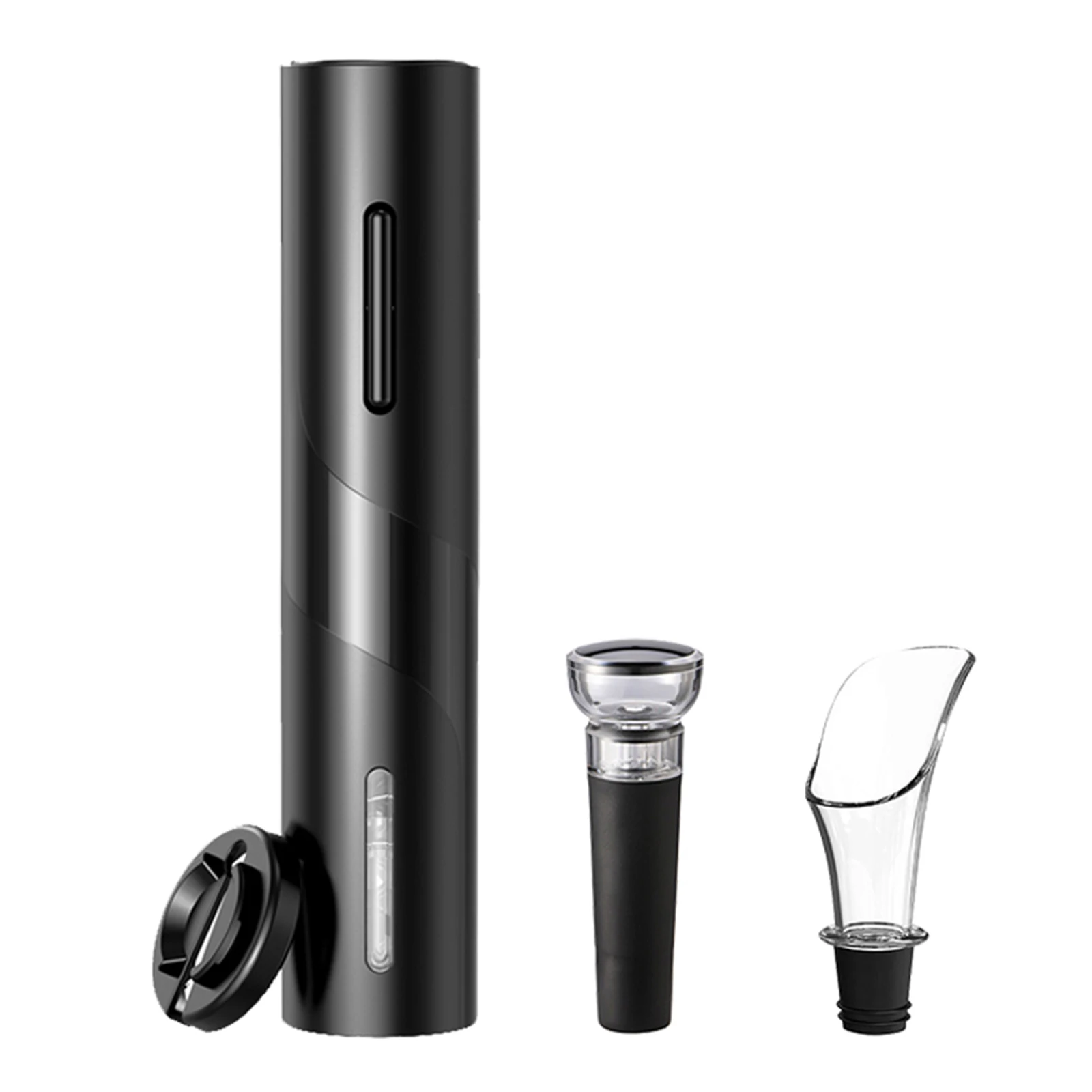 

Electric Reusable Wine Opener Set Wine Opener Corkscrew Key Set with Foil Cutter for Home Kitchen Party Bar Outdoor SDI99