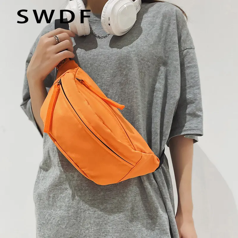 CasualTrendWaistBagHipPackStreetStyleWomenBeltBagsLarge