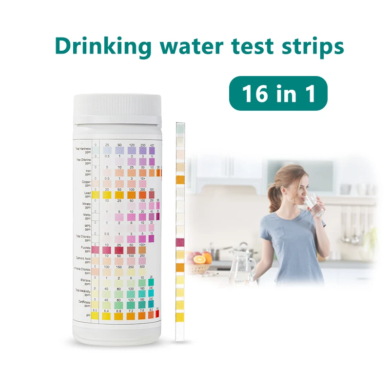 Drinking Water Test Strips High Quality Factory 16 Way Drinking Water Test Kit For Home