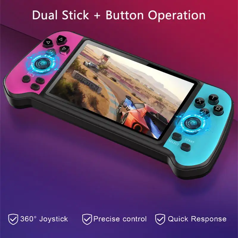 

Q15 Game Console Retro Design Key Operation Agile Response Classic Game Anti-skid Rocker Retro Arcade Game 360 Degree Rocker