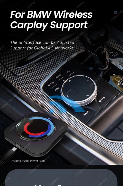 最新 AI BOX BMW用 android13搭載 新着商品】BMW専用 YolanAuto CarPlay AI Box Android 13 マルチ